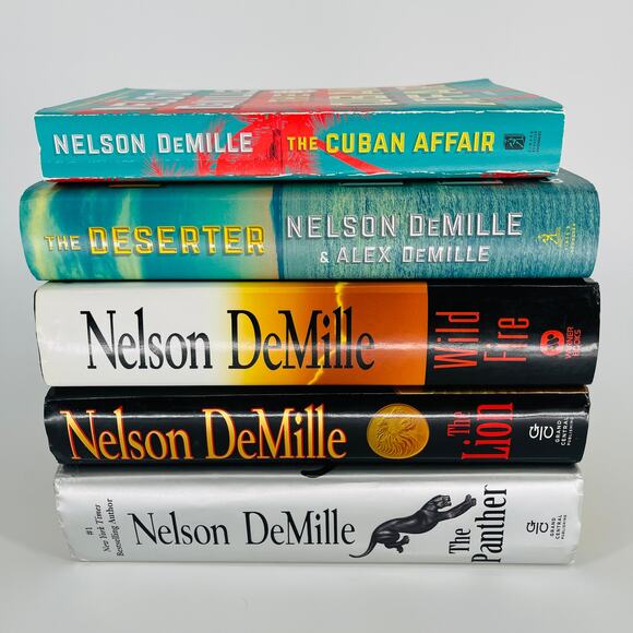 The Cuban Affair, The Deserter, The Lion, The Panther & Wild Fire Nelson DeMille - Picture 2 of 9